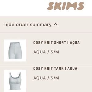 SKIMS COZY SET